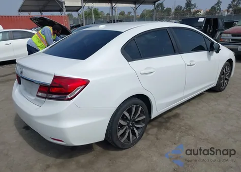 2015 Honda Civic Ex-L from USA, damaged, VIN 19XFB2F91FE214257